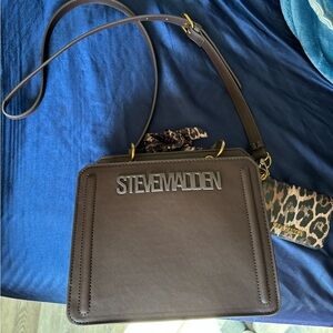 Steve Madden Dark Brown Crossbody Bag